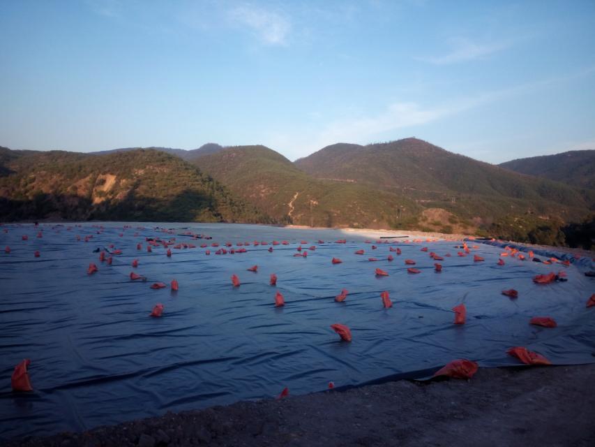 云南尋甸中化云龍渣庫 土工膜案例 第3張 云南尋甸中化云龍渣庫 土工膜案例 第3張